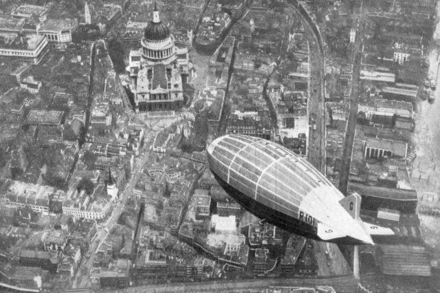 1929 - ���������� ������� ��������� R-101 ��� ��������