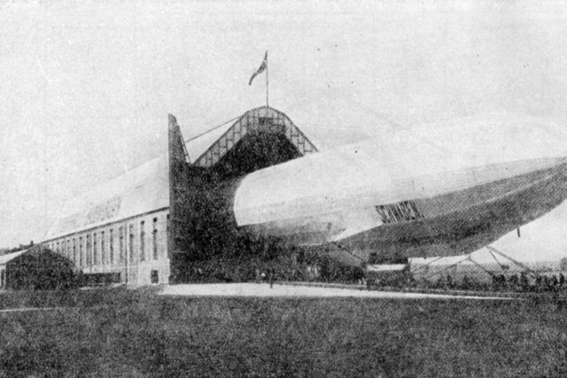 1911 - ����� �� ������� ����������� �������� ��������� ��������� LZ-10 "Schwaben"