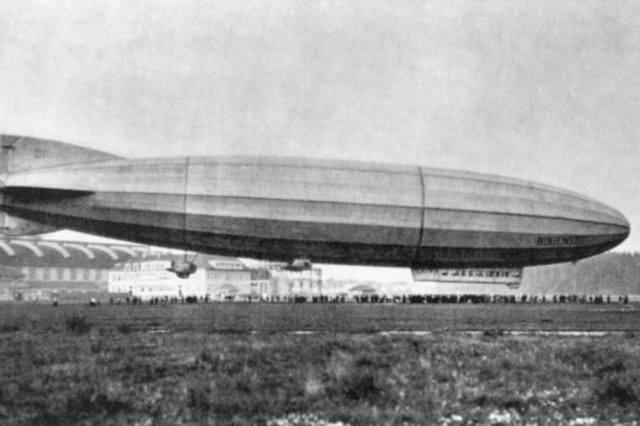 1919 - ���������� ������� ��������� ��������� LZ-120 "Bodensee"