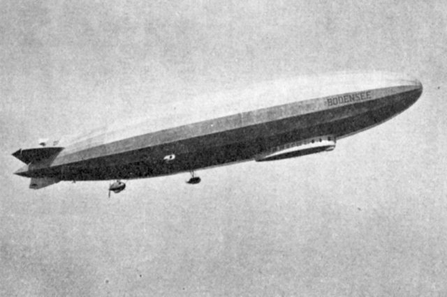 ��.1919 - ���������� ������� ��������� ��������� LZ-120 "Bodensee"