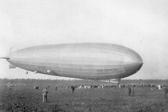 ��.1928 - ���������� ������� ��������� LZ-127 "Graf Zeppelin"