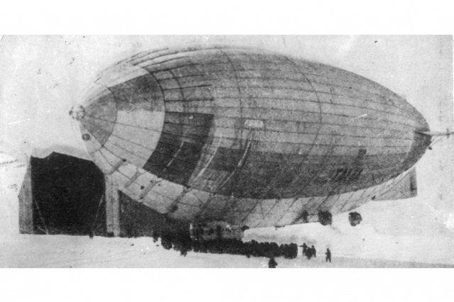 23.05.1928 - ��������� N4 "Italia" ����� ��������� ������� (��� ��������� 1927)