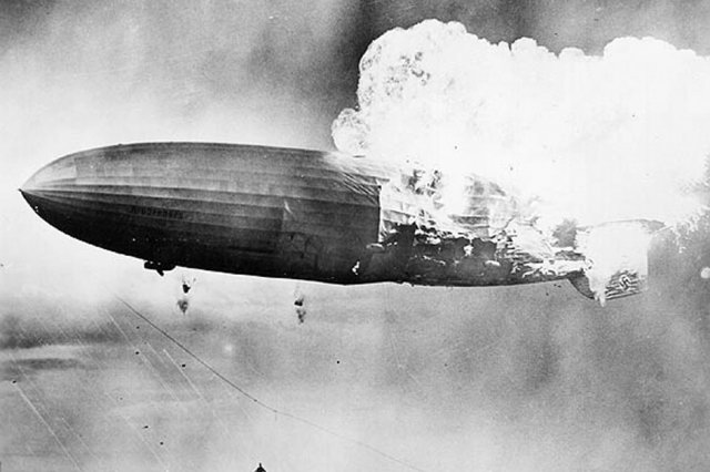 06.05.1937 - ���������� ����������� ��������� LZ-129 "����������" � ���������� (���)